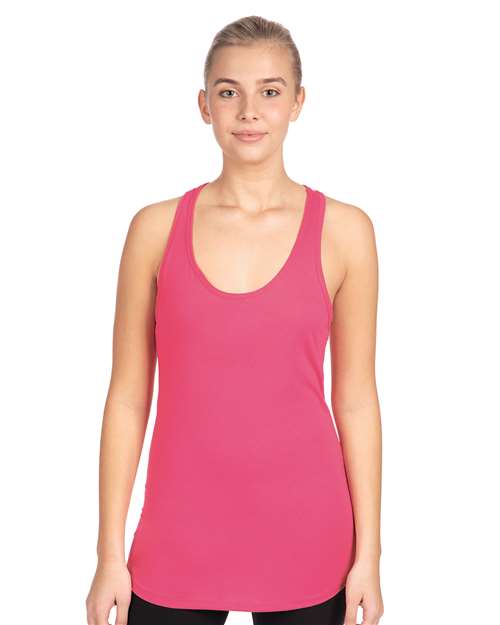 Women's Ideal Racerback Tank Next Level Hot Pink