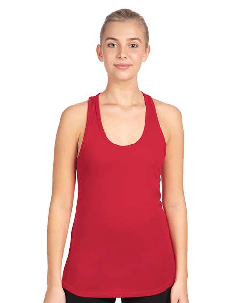 Women's Ideal Racerback Tank Next Level Red