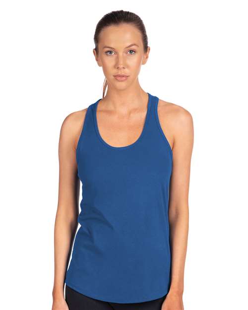 Women's Ideal Racerback Tank Next Level Royal