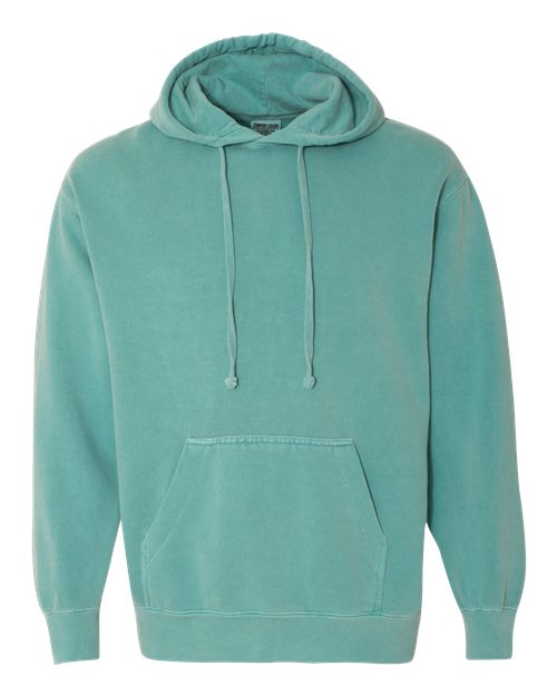Unisex Garment-Dyed Hooded Sweatshirt Comfort Colors Seafoam