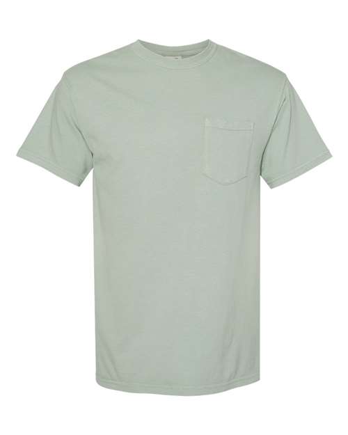 Unisex Garment-Dyed Heavyweight Pocket T-Shirt Comfort Colors Bay