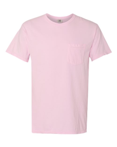 Unisex Garment-Dyed Heavyweight Pocket T-Shirt Comfort Colors Blossom