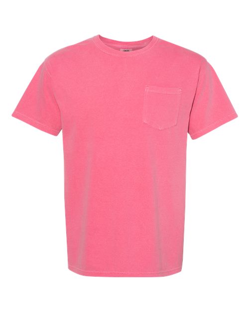 Unisex Garment-Dyed Heavyweight Pocket T-Shirt Comfort Colors Crunchberry