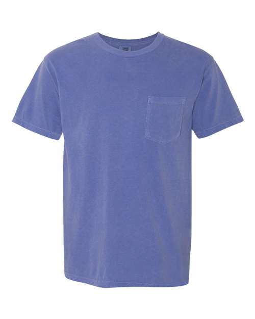 Unisex Garment-Dyed Heavyweight Pocket T-Shirt Comfort Colors