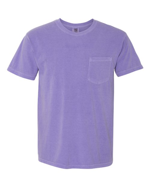 Unisex Garment-Dyed Heavyweight Pocket T-Shirt Comfort Colors