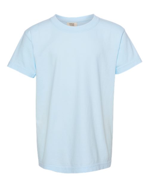 Youth Garment-Dyed Heavyweight T-Shirt Comfort Colors Chambray