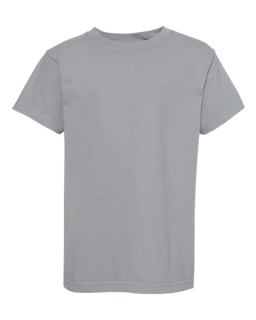 Youth Garment-Dyed Heavyweight T-Shirt Comfort Colors Granite