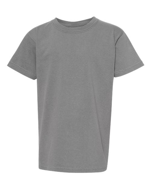 Youth Garment-Dyed Heavyweight T-Shirt Comfort Colors Grey