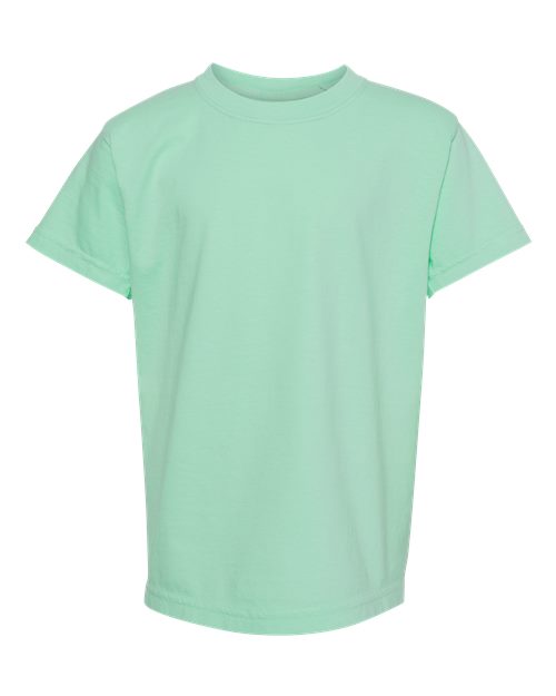 Youth Garment-Dyed Heavyweight T-Shirt Comfort Colors Island Reef
