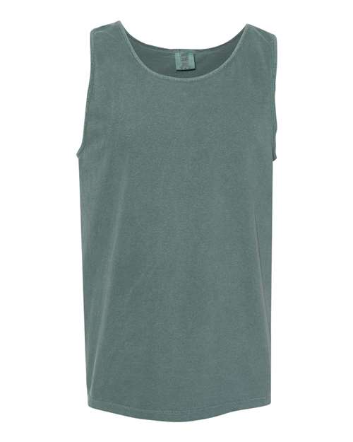 Unisex Garment-Dyed Heavyweight Tank Top Comfort Colors Blue Spruce