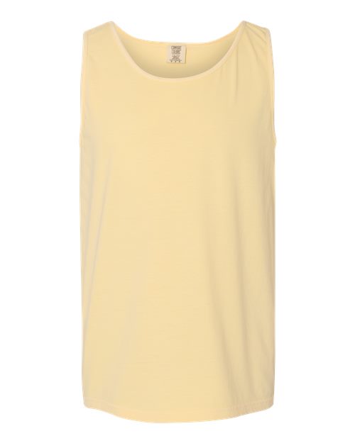 Unisex Garment-Dyed Heavyweight Tank Top Comfort Colors Butter