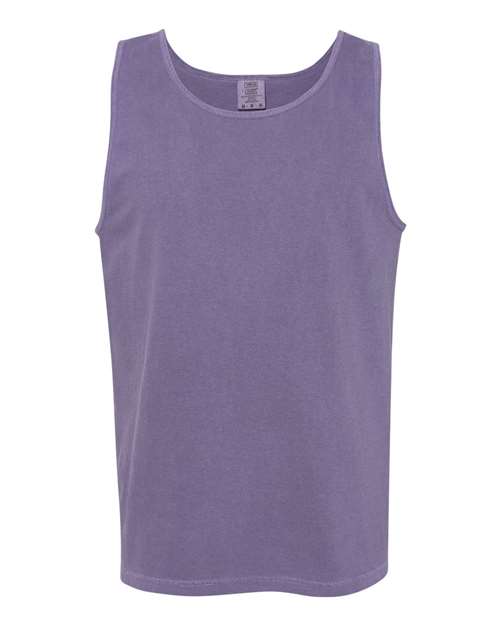 Unisex Garment-Dyed Heavyweight Tank Top Comfort Colors Grape