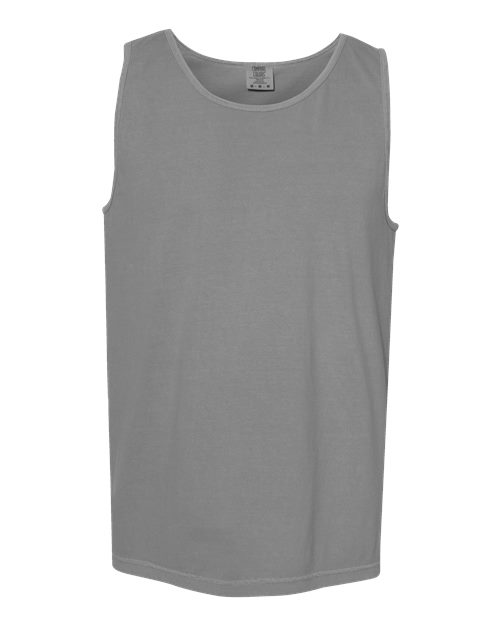 Unisex Garment-Dyed Heavyweight Tank Top Comfort Colors Grey