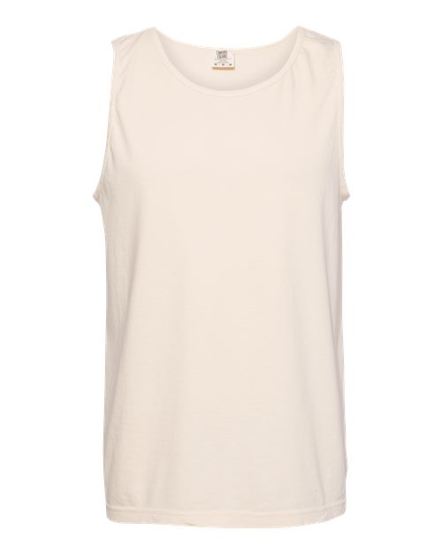 Unisex Garment-Dyed Heavyweight Tank Top Comfort Colors Ivory