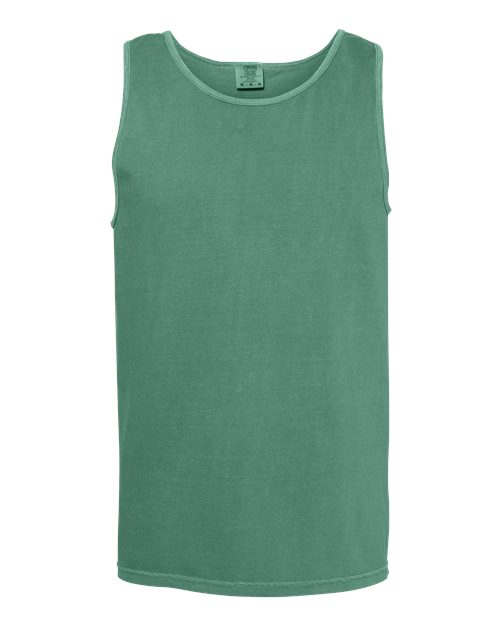 Unisex Garment-Dyed Heavyweight Tank Top Comfort Colors Light Green