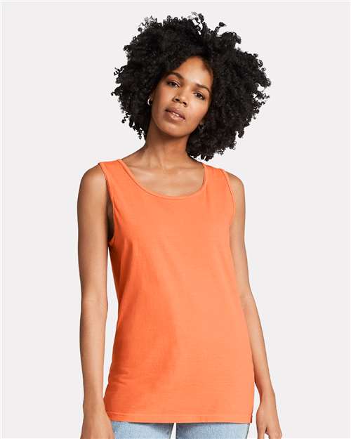 Unisex Garment-Dyed Heavyweight Tank Top Comfort Colors Melon