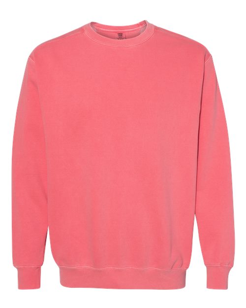 Unisex Garment-Dyed Crewneck Sweatshirt Comfort Colors Watermelon