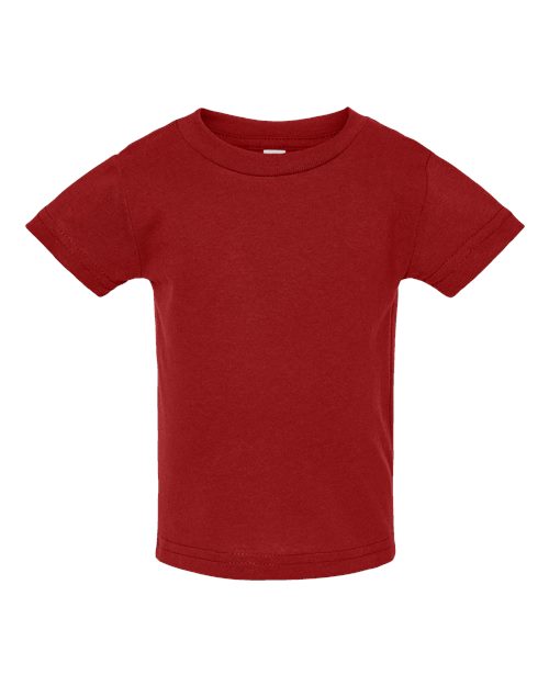 Infant Cotton Jersey Tee Rabbit Skins Garnet