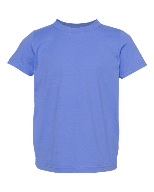 Toddler Fine Jersey Tee Rabbit Skins Carolina Blue