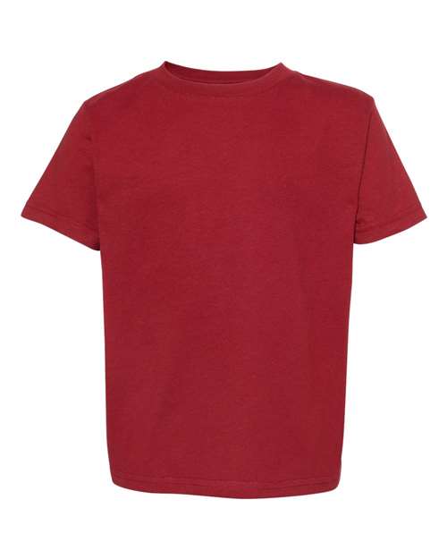 Toddler Fine Jersey Tee Rabbit Skins Garnet
