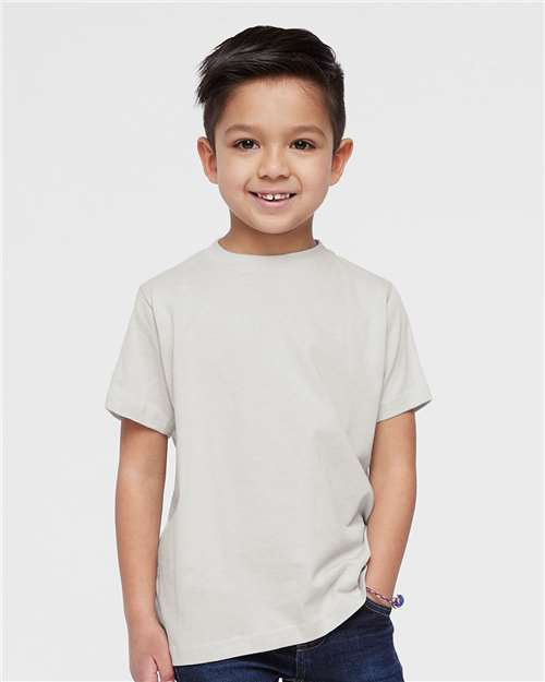 Toddler Fine Jersey Tee Rabbit Skins Silver