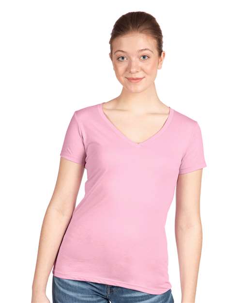 Women's Ideal V-Neck T-Shirt Next Level Lilac
