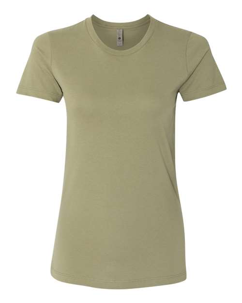 Women’s Cotton T-Shirt Next Level Light Olive