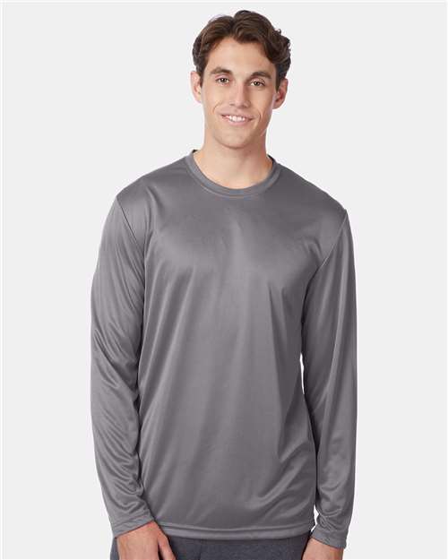 Unisex Cool DRI® Long Sleeve Performance T-Shirt Hanes Graphite