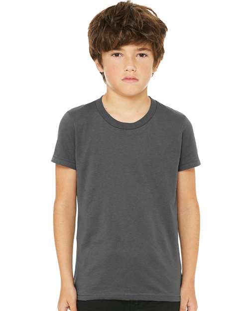 Youth Jersey Tee BELLA + CANVAS Asphalt