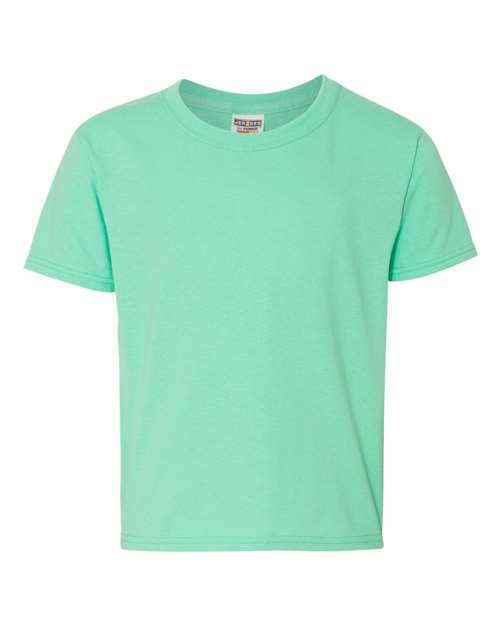 Youth Dri-Power® 50/50 T-Shirt JERZEES Cool Mint M
