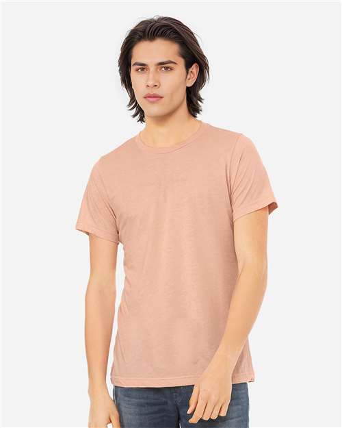 Triblend Tee BELLA + CANVAS Peach Triblend