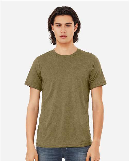 Triblend Tee BELLA + CANVAS Olive Triblend