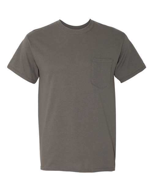 Unisex Heavy Cotton™ Pocket T-Shirt Gildan Charcoal