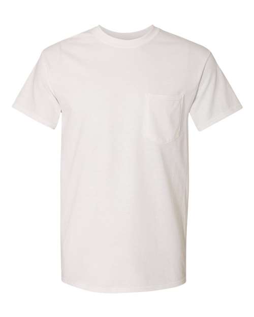 Unisex Heavy Cotton™ Pocket T-Shirt Gildan White