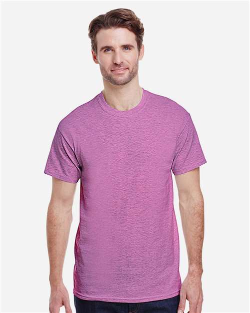 Unisex Heavy Cotton™ T-Shirt Gildan Heather Radiant Orchid