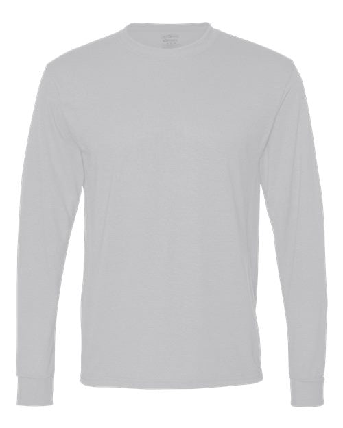 Unisex Dri-Power® Performance Long Sleeve T-Shirt JERZEES Silver