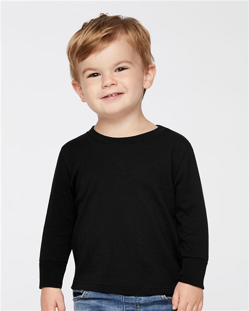 Toddler Cotton Jersey Long Sleeve Tee Rabbit Skins