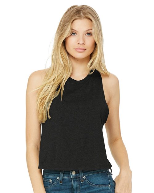 Women's Racerback Crop Tank BELLA + CANVAS