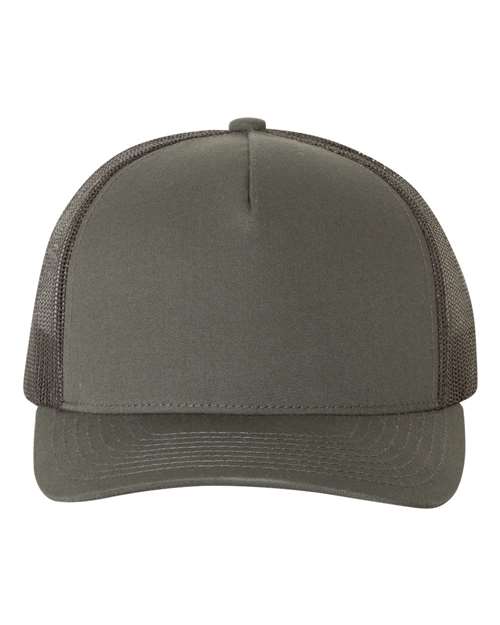 Five-Panel Retro Trucker Cap YP Classics Charcoal Adjustable