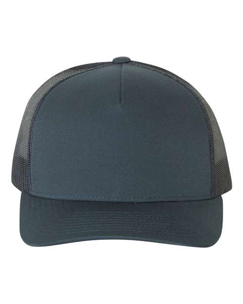Five-Panel Retro Trucker Cap YP Classics Navy Adjustable