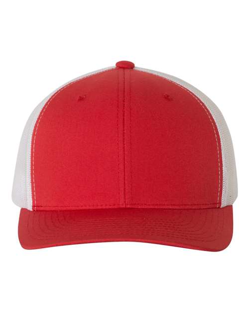 Retro Trucker Cap YP Classics Red White Adjustable