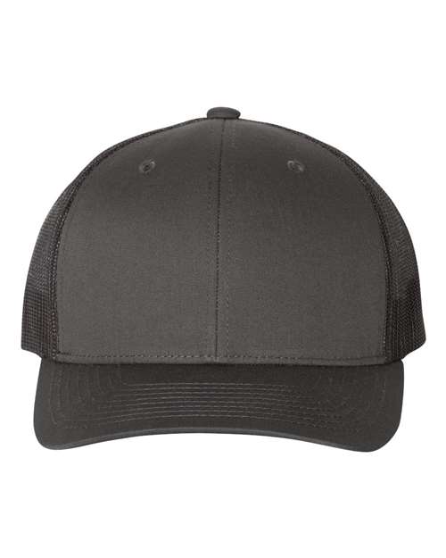 Retro Trucker Cap YP Classics Charcoal Black Adjustable
