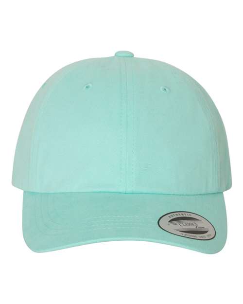 Peached Cotton Twill Dad Hat YP Classics Diamond Blue Adjustable