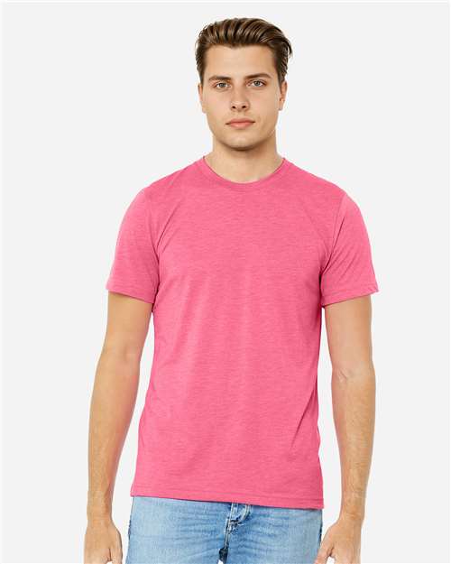 Triblend Tee BELLA + CANVAS Charity Pink Triblend