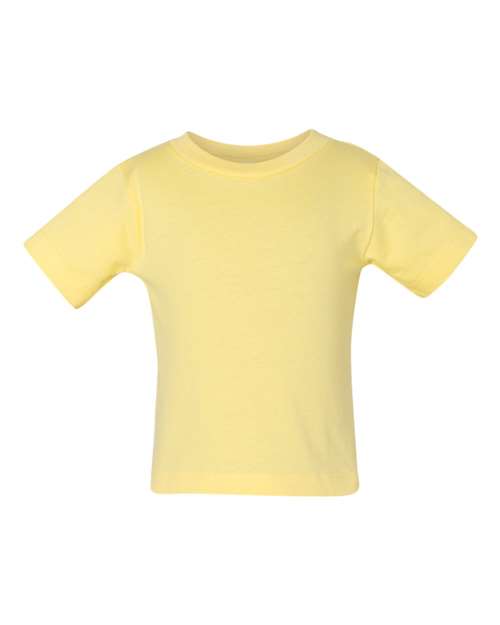 Infant Jersey Tee BELLA + CANVAS Yellow