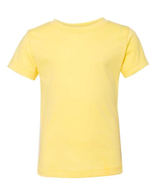 Toddler Jersey Tee BELLA + CANVAS Yellow