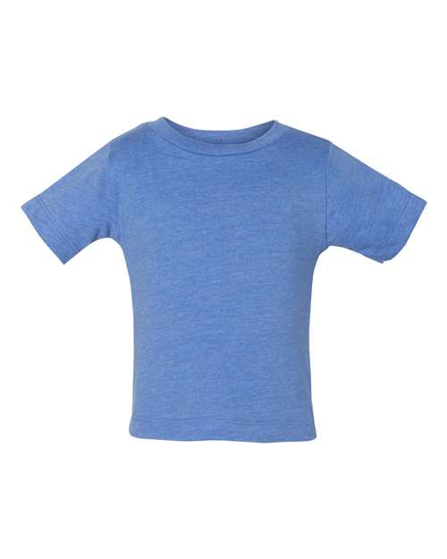 Infant Jersey Tee BELLA + CANVAS Heather Columbia Blue
