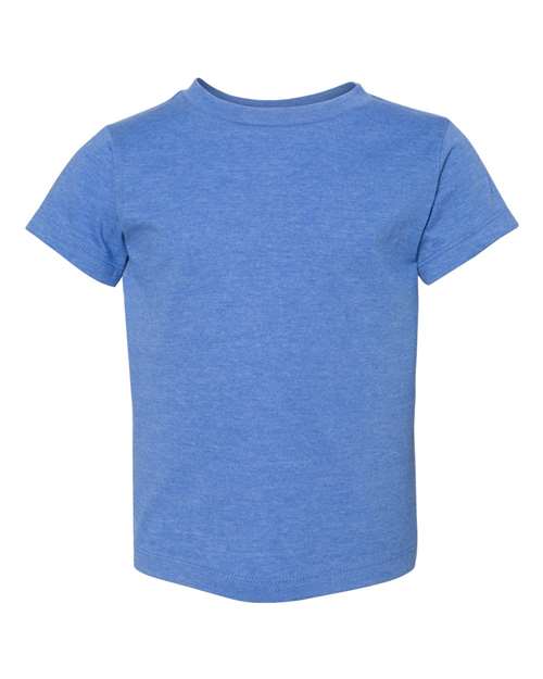 Toddler Jersey Tee BELLA + CANVAS Heather Columbia Blue