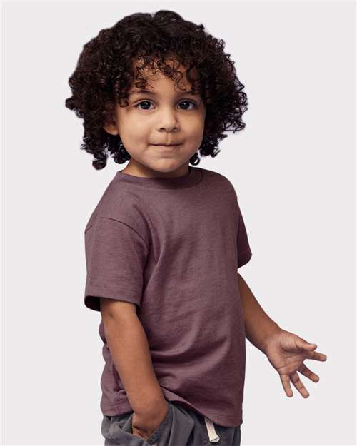 Toddler Jersey Tee BELLA + CANVAS Heather Maroon