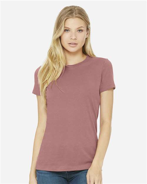 Women's Slim Fit Tee BELLA + CANVAS Mauve